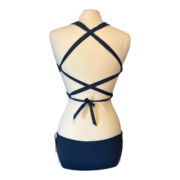 Becca Color Code Wrap Swim Top and Color Code American Fit Bikini Bottom SET - Picture 3 of 9